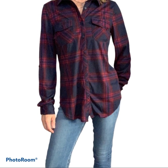 Passport Tops - Passport Long Sleeve Lace Up Back Long Sleeve Top